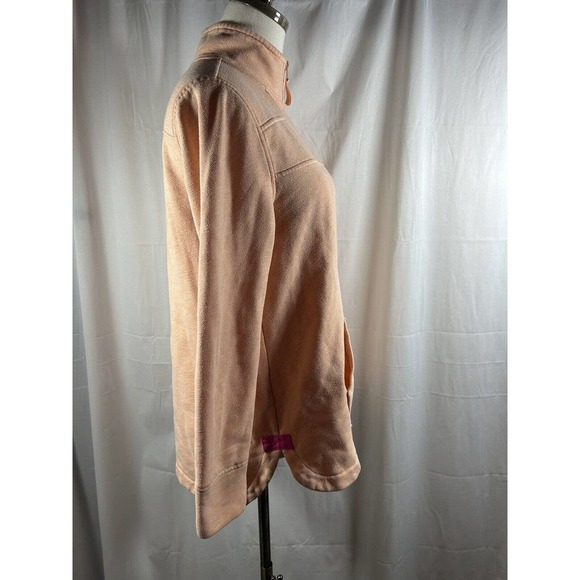 Vineyard Vines Sweater Coral orange 1/4 Zip Up Pullover Sweatshirt Size Small - Picture 3 of 8